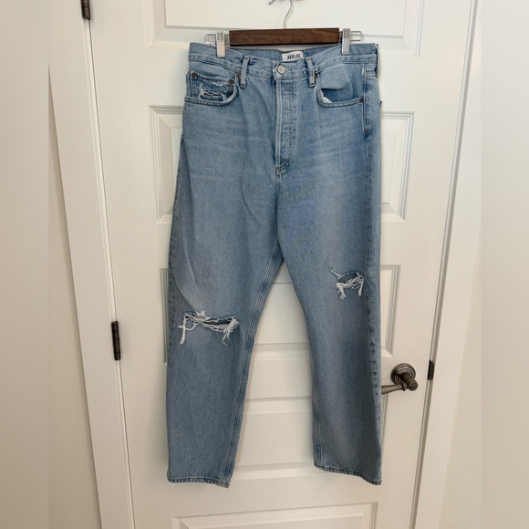 Agolde 90’s mid rise loose denim size 29 - Picture 3 of 3